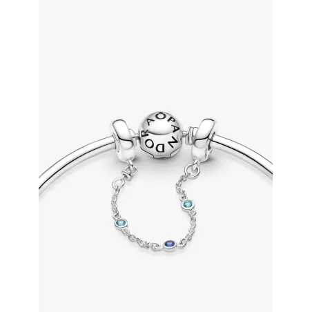 Catena di Sicurezza Pietre Blu Donna Pandora