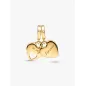 Charm Pendente Cuori Mamma e Figlia Divisibile Donna Pandora Charm Pendente Cuori Mamma e Figlia Divisibile Donna Pandora