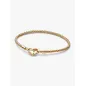 Bracciale Maglia Geometrica Chiusura Moschettone cm.19 Pandora