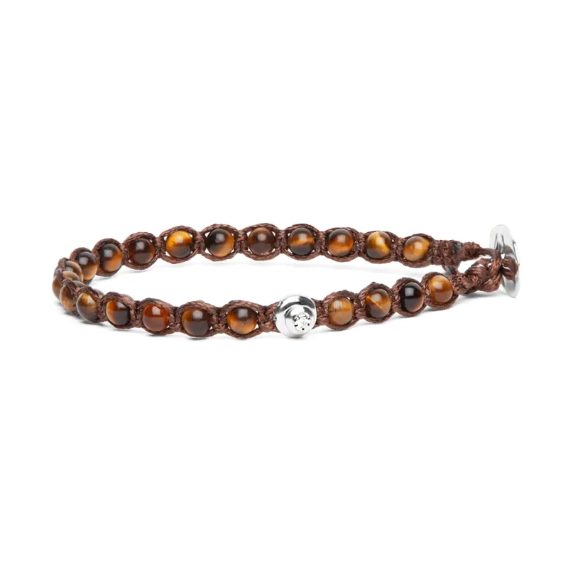 Bracciale Essenza occhio tigre argento BHS907-214 Donna Tamashii