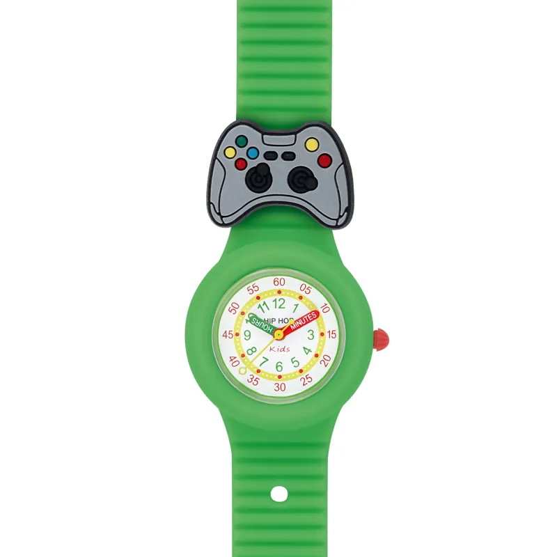 Orologio PinTastic Super Goal verde HWU1318 Bambini Hip Hop Orologio PinTastic Super Goal verde HWU1318 Bambini Hip Hop