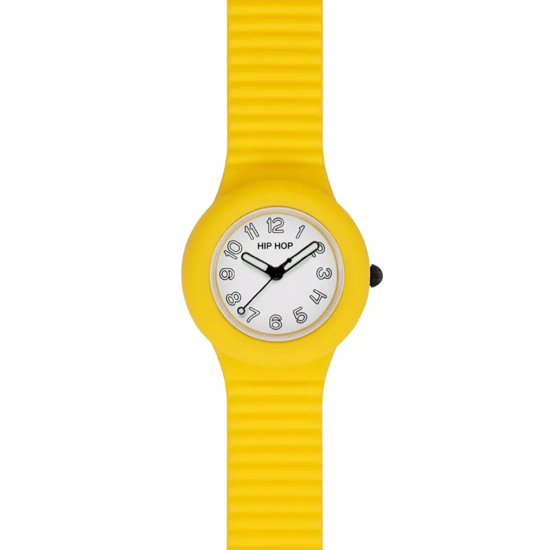 Orologio Numbers Collection giallo HWU1329 Hip Hop Orologio Numbers Collection giallo HWU1329 Hip Hop