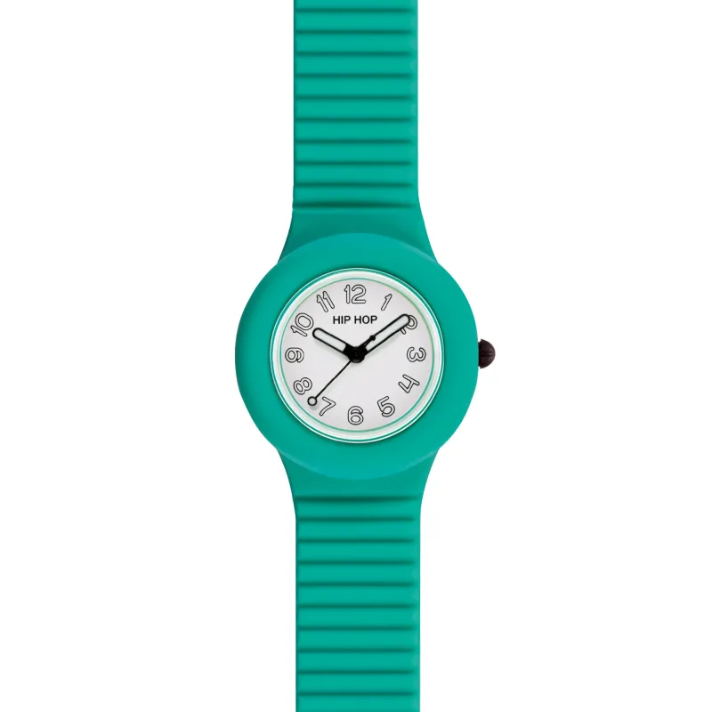 Orologio Numbers Collection verde acqua HWU1330 Hip Hop Orologio Numbers Collection verde acqua HWU1330 Hip Hop