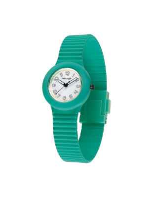 Orologio Numbers Collection verde acqua HWU1330 Hip Hop