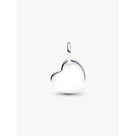 Charm Pendente Cuore con Pietra Bianca Madreperla Giugno Pandora