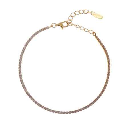 BRACCIALE TENNISMANIA ZIRCONI BIANCHI DONNA AMEN  BT1GB17 AMEN