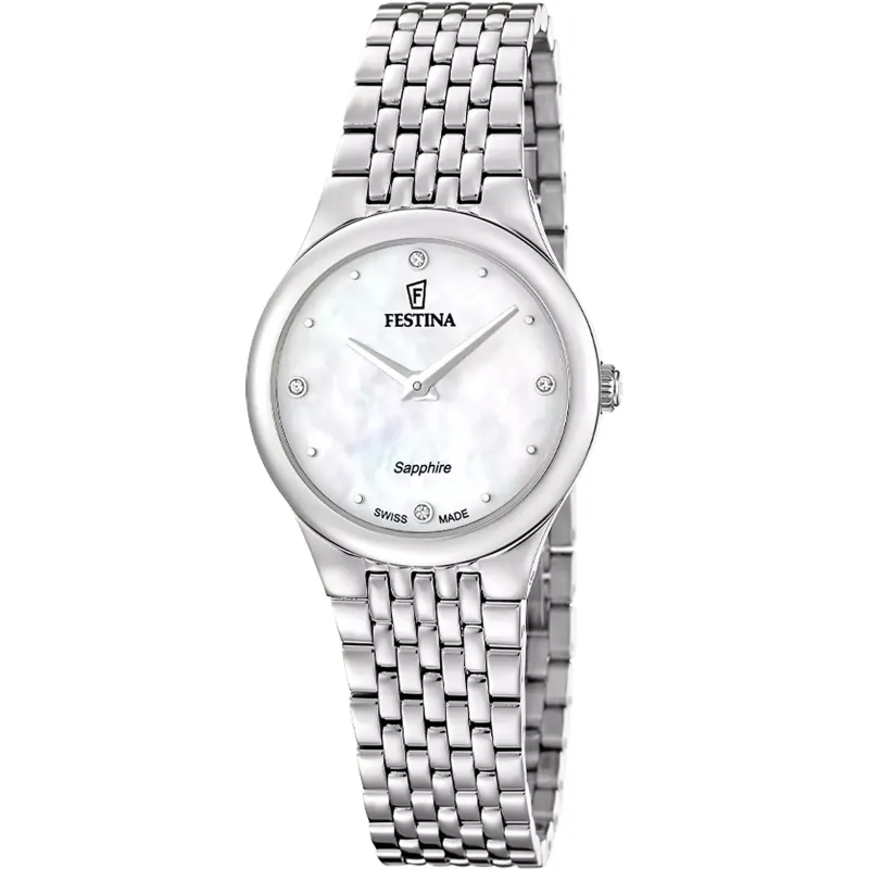 Orologio Swiss Made Grace bianco F20096/1 Donna Festina Orologio Swiss Made Grace bianco F20096/1 Donna Festina