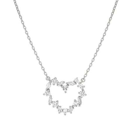 Collana Colour Wave Cuore Pietre Bianche Donna Nomination - category_name - XDMG De Marchi Gianotti