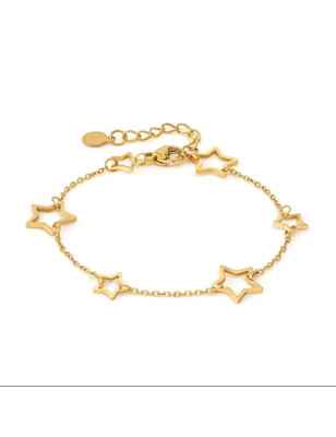 Bracciale Dorato Ritmatika Stelle Donna Nomination - category_name - XDMG De Marchi Gianotti