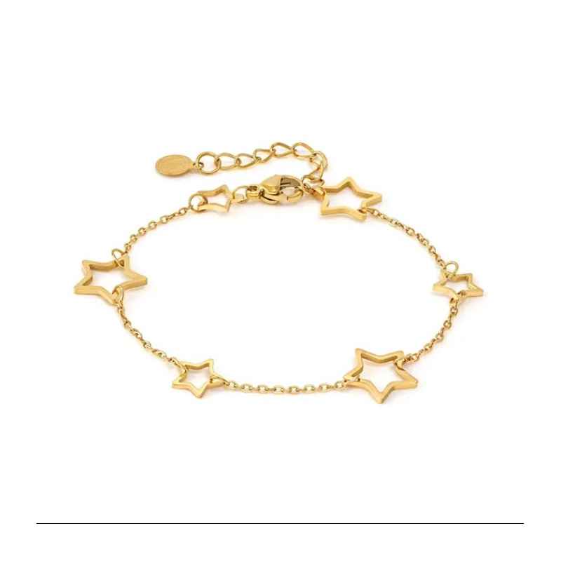 Bracciale Dorato Ritmatika Stelle Donna Nomination Bracciale Dorato Ritmatika Stelle Donna Nomination