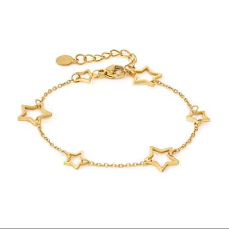 Bracciale Dorato Ritmatika Stelle Donna Nomination - category_name - XDMG De Marchi Gianotti