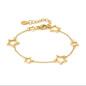 Bracciale Dorato Ritmatika Stelle Donna Nomination Bracciale Dorato Ritmatika Stelle Donna Nomination