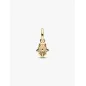 Charm Mini Pendente Mano di Fatima Verde Donna Pandora Charm Mini Pendente Mano di Fatima Verde Donna Pandora