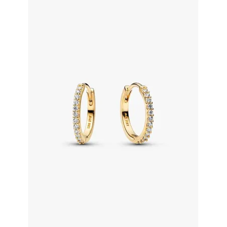 Orecchini Dorati Cerchi Pavè Donna Pandora - category_name - XDMG De Marchi Gianotti