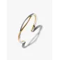 Bracciale Fascia Intrecciata Aperta Bicolore Donna Pandora
