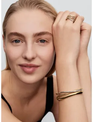 Bracciale Fascia Intrecciata Aperta Bicolore Donna Pandora - category_name - XDMG De Marchi Gianotti