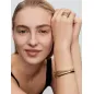 Bracciale Fascia Intrecciata Aperta Bicolore Donna Pandora