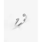 Anello Piercing Bling Link con Zirconi mis.14 Donna Nove25