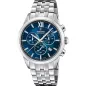 Orologio Swiss Made Chrono blu acciaio F20040/2 Uomo Festina Orologio Swiss Made Chrono blu acciaio F20040/2 Uomo Festina