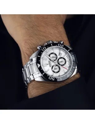Orologio Swiss Made Chrono Ceramic bianco F20042/1 Uomo Festina