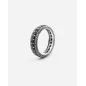 Anello Fascia Puntinata Bold Black Wind Zirconi Neri Donna Nove25 Anello Fascia Puntinata Bold Black Wind Zirconi Neri Donna Nove25