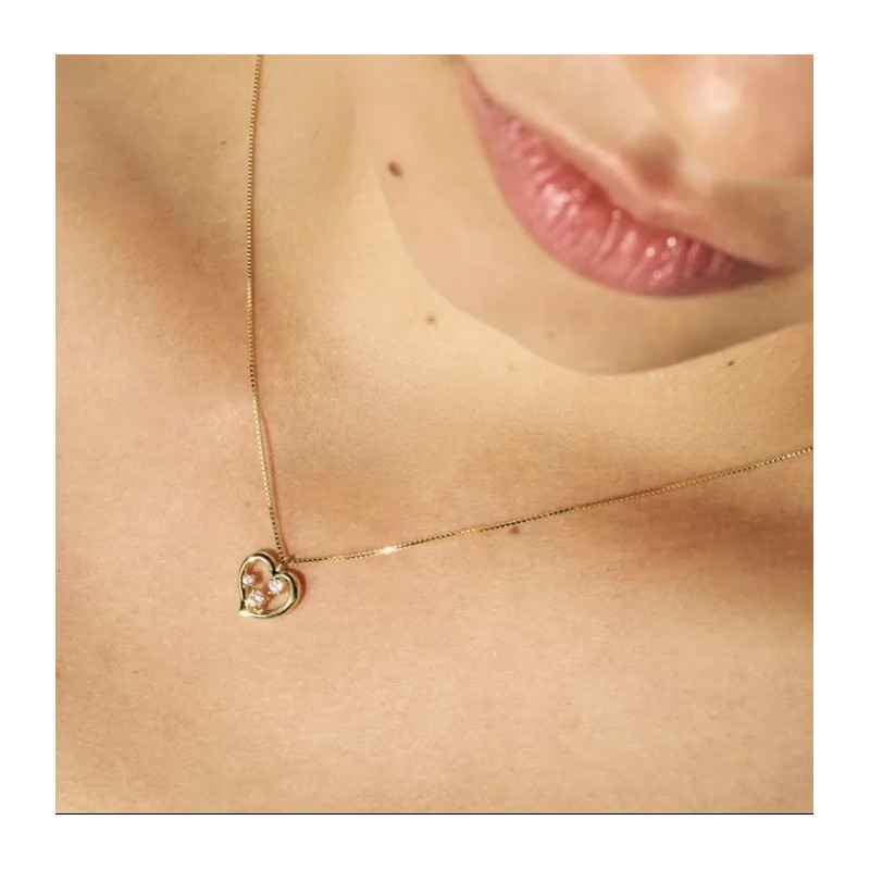 Collana Dorata Dreams Beats Cuore Donna Nomination