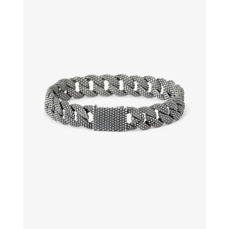 Bracciale Grumetta Piccola Puntinata in Argento Uomo Nove25 - category_name - XDMG De Marchi Gianotti