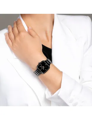Orologio True Square Diamonds ceramica R27080722 Donna Rado