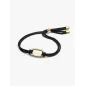 Bracciale Regolabile Cordino Nero con Link Apribile Donna Pandora Bracciale Regolabile Cordino Nero con Link Apribile Donna Pandora
