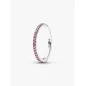 Anello Pavè Fascia Sottile Rosa mis. 50 Donna Pandora Anello Pavè Fascia Sottile Rosa mis. 50 Donna Pandora