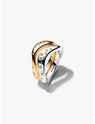Anello Linea Sinuosa Divisibile Bicolore mis.56 Donna Pandora - category_name - XDMG De Marchi Gianotti
