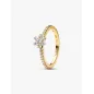 Anello Dorato Fiore Luminoso mis.54 Donna Pandora Anello Dorato Fiore Luminoso mis.54 Donna Pandora