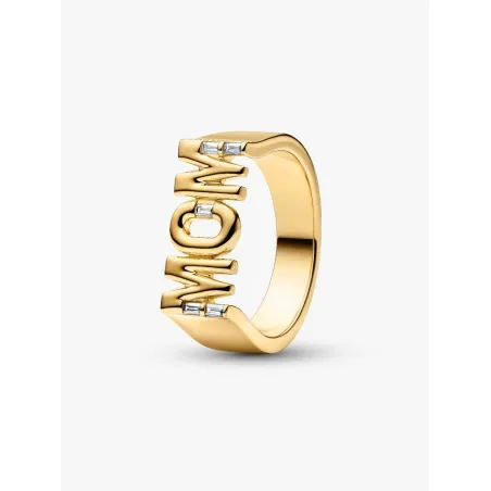 Anello Dorato Sigillo "Mom" mis.56 Donna Pandora - category_name - XDMG De Marchi Gianotti