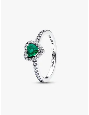 Anello Cuore in Rilievo Verde Scuro mis.54 Donna Pandora - category_name - XDMG De Marchi Gianotti