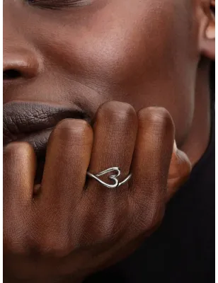 Anello Cuore Piccolo Linea Sinuosa mis.52 Donna Pandora - category_name - XDMG De Marchi Gianotti
