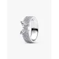 Anello Fascia Pavè con Farfalla Luminosa mis.50 Donna Pandora Anello Fascia Pavè con Farfalla Luminosa mis.50 Donna Pandora