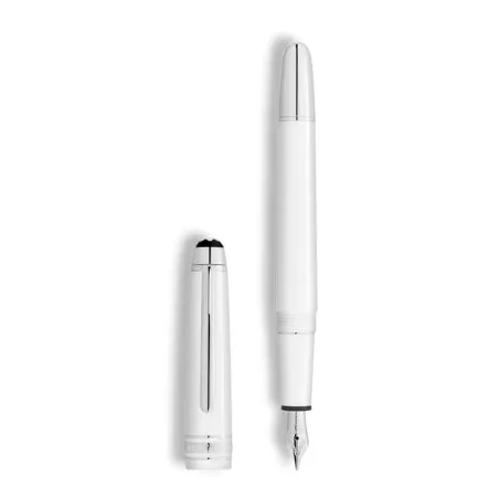 Penna Stilografica Meisterstück Classique bianca pennino M MB137120 Montblanc - category_name - XDMG De Marchi Gianotti