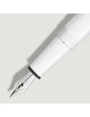 Penna Stilografica Meisterstück Classique bianca pennino M MB137120 Montblanc - category_name - XDMG De Marchi Gianotti