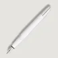 Penna Stilografica Meisterstück Classique bianca pennino M MB137120 Montblanc Penna Stilografica Meisterstück Classique bianca pennino M MB137120 Montblanc