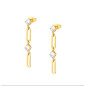 Orecchini Dorati Chainsoftstyle Pendenti Donna Nomination Orecchini Dorati Chainsoftstyle Pendenti Donna Nomination