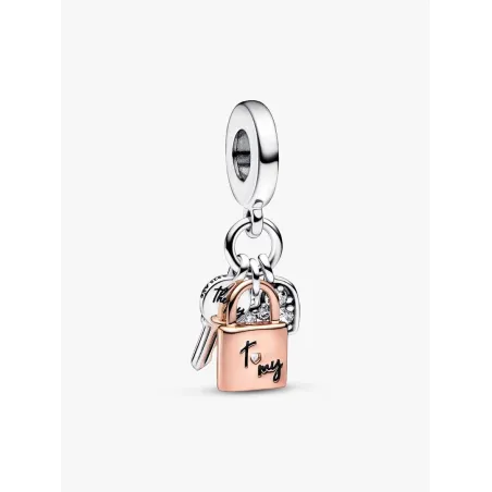 Charm Pendente Chiave, Lucchetto e Cuore Donna Pandora - category_name - XDMG De Marchi Gianotti