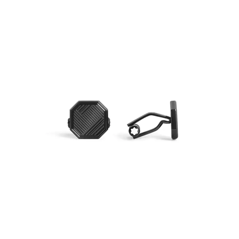 Gemelli StarWalker Extreme in acciaio nero MB135973 Uomo Montblanc Gemelli StarWalker Extreme in acciaio nero MB135973 Uomo Montblanc