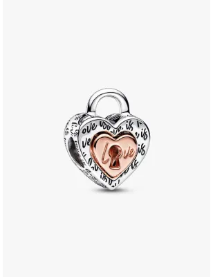 Charm Lucchetto Cuore "Love is love" Divisibile Donna Pandora - category_name - XDMG De Marchi Gianotti