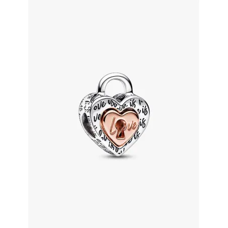 Charm Lucchetto Cuore "Love is love" Divisibile Donna Pandora - category_name - XDMG De Marchi Gianotti