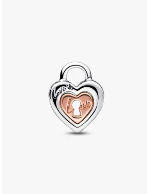 Charm Lucchetto Cuore "Love is love" Divisibile Donna Pandora