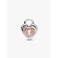 Charm Lucchetto Cuore "Love is love" Divisibile Donna Pandora