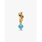 Charm Pendente Cerchio Eterno Turchese Dicembre Donna Pandora