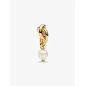 Charm Pendente Cerchio Eterno Bianco Perla Giugno Donna Pandora Charm Pendente Cerchio Eterno Bianco Perla Giugno Donna Pandora