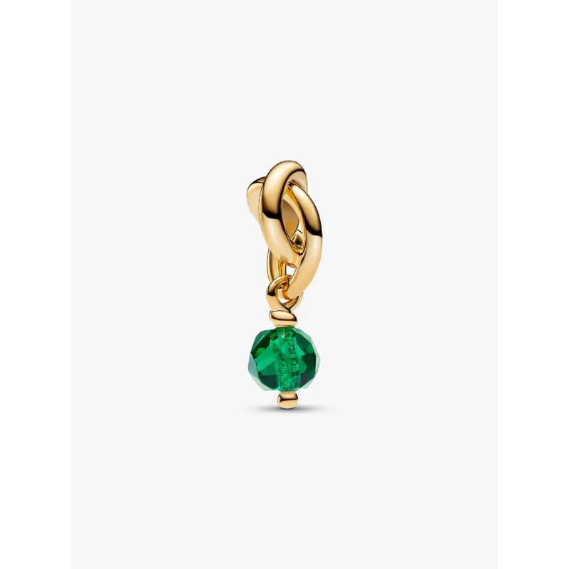 Charm Pendente Cerchio Eterno Verde Scuro Maggio Donna Pandora Charm Pendente Cerchio Eterno Verde Scuro Maggio Donna Pandora