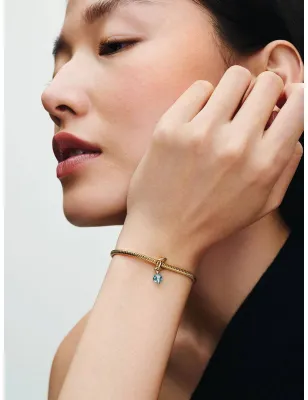 Charm Pendente Cerchio Eterno Azzurro Marzo Donna Pandora - category_name - XDMG De Marchi Gianotti